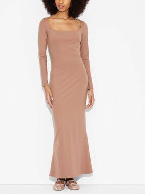 Wild Fable Women's Long Sleeve Butterbliss Maxi Bodycon Dress